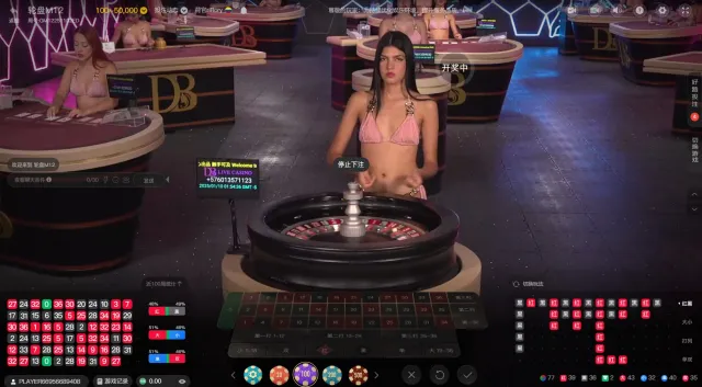 Db真人輪盤遊戲畫面