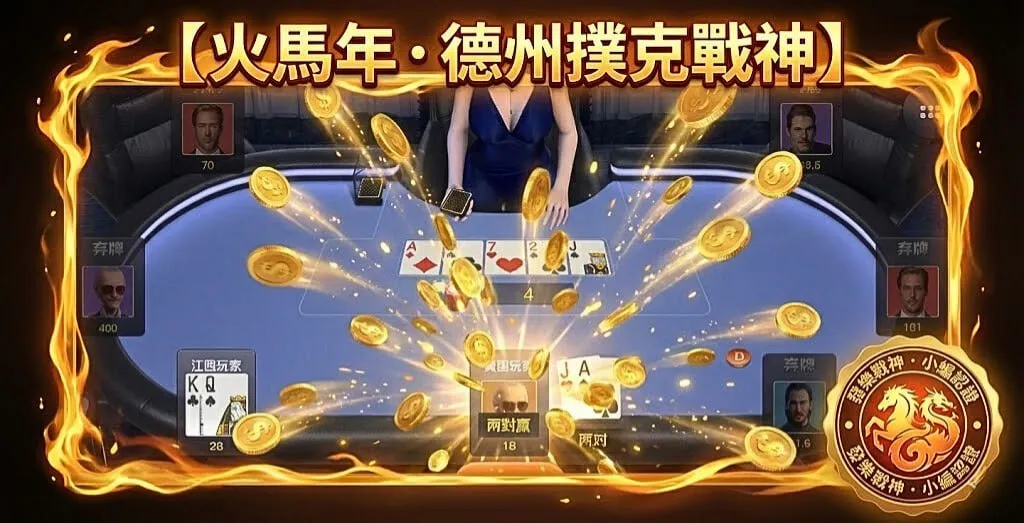 德州撲克河牌逆轉
