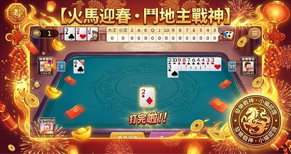鬥地主春天牌型