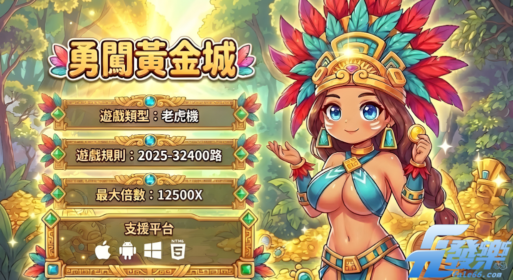 勇闖黃金城機台介紹